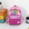Mochila Rosa Fofa para Menina Viagem ao Ar Livre Tendência Moda Mochila Infantil Grande Capacidade Jardim de Infância Mochila Escolar