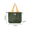Bolsa de Compras Plegable, Bolso de Hombro Portátil, Bolsa Tote con Cordón de Gran Capacidad, Bolsa Impermeable para la Compra, Venta al por Mayor con Logo Personalizado