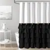 Cortina de Ducha de Encaje Lolita de Amazon Hecha a Medida Baño Estilo Americano Empalme Cortina Divisoria de Baño Cortina de Ventana Artesanal Venta al por Mayor