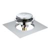Desagüe de piso de acero inoxidable, cobre, sellado de alcantarillado de baño, artefacto antibloqueo y a prueba de insectos, desodorante universal para desagüe de piso con rebote
