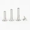 Tornillos de Unión M4 de Acero Inoxidable 304, Remaches Phillips, Tornillos para Menús, Conectores Planos para Álbumes Venta al por Mayor