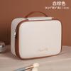 Bolsa de cosméticos de PU con compartimentos para guardar brochas y pinceles, multifuncional, tres en uno, de gran capacidad y con tecnología Advanced Sense.
