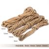 Decoración de Tienda de Color Natural Transfronteriza DIY Retro Hecho a Mano Decoración Navideña Cuerda Gruesa de Cáñamo Cordel Atado Cuerda de Yute