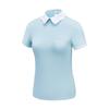 Ttygj Camiseta Deportiva Casual de Verano para Mujer, Manga Corta, Ajustada, Elástica, Transpirable, Ropa de Golf