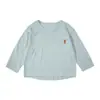 Roupas Infantis neza Calças Infantis Primavera Outono Nova Temporada Conjunto de Roupas de Outono para Meninas Versátil Top de Gola Redonda para Meninos Calças Casuais