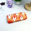 Caja de gafas al por mayor de fábrica personalizada para estudiantes masculinos y femeninos, portátil, avanzada, de cuero, de dibujos animados, almacenamiento de gafas, impresión gratuita