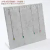 Tela Flocada Soporte para Joyería Pendiente de Tachuela Pendiente de Botón Portapendientes Tablero de Exhibición de Pendientes Almacenamiento Accesorios de Collar para el Hogar Soporte de Exhibición