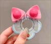 Presilha de cabelo pequena cor de doce Rede de cabelo fofa de princesa grampo de cabelo primavera e verão novo grampo de cabelo de orelha de gato grampo de cabelo para bebê feminino