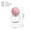 Atacado de fábrica, spot, frasco de perfume quadrado transparente, sub-embalagem de cosméticos, tampa de rosca com esfera, frasco de vidro vazio para pequenas amostras, embalagem