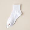 Calcetines nuevos de otoño para hombre, calcetines clásicos de algodón para todas las estaciones en negro, blanco y gris, hasta la pantorrilla, desodorantes, absorbentes del sudor, calcetines largos deportivos.