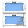 Cama Cápsula Espacial de Tecnología Puerta Abierta Grande Cápsula de Dormir para Dormitorio Cápsula Espacial Cápsula Cama Litera Individual Doble Capa Superior e Inferior