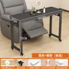 Mesa móvil de uñas de lujo ligero con aspiradora sofá individual cruzado estilo cine con ruedas mesa de uñas