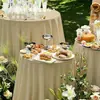 Mantel de lujo ligero estilo francés, decoración de mesa de postres, mantel de comedor para exhibición, boda al aire libre, celebración de cumpleaños, sensación de alta gama, personalizable