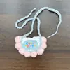 Ropa para Muñecas de 10 cm Ganchillo Hecho a Mano Oso Autocrítico Serie Kt Babero Babero para Saliva Accesorios para Muñecas de Algodón Ropa al por Mayor