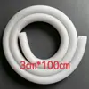 Vara para Arranjo Floral de Feriado Sabonete Flor de Espuma Cilíndrico Sólido Vara de Espuma Preenchimento de Algodão Vara de Calafetagem de Parede de Cortina de Algodão Vara de Flutuação