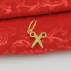 Acessórios DIY Ouro Vietnamita pedra tesoura Sino elefante guitarra cadeado infantil coração de pêssego árvore do dinheiro pulseira pequeno pingente