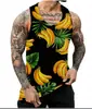2026 Transfronterizo Aliexpress Chaleco Casual Holgado de Vacaciones Hawaianas para Hombre Estampado Digital 3D en Stock para Hombre