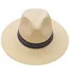 Sombrero de verano para hombre, protector solar, para playa, de ala grande, de paja, para hombre mayor, moderno, para el sol, para pesca, venta al por mayor