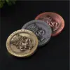 Moedas de Cobre Tridimensionais Retrô Nostálgicas, Colecionáveis Culturais Feitos Sob Medida, Pins Comemorativos Laqueados, Moedas Comemorativas em Relevo da Revolução Industrial, Feito Sob Medida