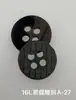 Botones de Concha de Cuatro Ojos Tallados Mariposa Negra Natural para Camisa Traje Chaqueta de Mezclilla Chaleco Botones de Relieve Retro
