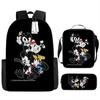Mochila Cabeza de Taza Cuphead Mochila Escolar Mochila Estampada para Estudiantes de Primaria y Secundaria Grados 4-5-6 Bolso Lonchera Estuche