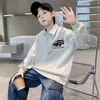 Sudadera para Niños Primavera y Otoño 2026 Estilo Nuevo para Niños Mayores, Top de Calle de Moda, Polo Elegante de Manga Larga para Niños de Otoño