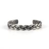 Europa y los Estados Unidos simple 1314 Joker personalidad retro giro pulsera hombres y mujeres parejas pulsera abierta joyería una generación de cabello