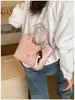 Bolsa de Mano Brillante para Mujer de Venta Caliente en Comercio Exterior Transfronterizo, Nuevo Modelo 2026, Bolso Pequeño tipo Cubo, Estilo Coreano, Bolso Cruzado Sencillo