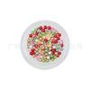 Nueva joyería de perlas para uñas colorida Navidad versátil DIY resaltado accesorios de perlas lote de paquete de material para uñas de Navidad