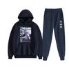 Jujutsu Kaisen Spell Battle Novo Casual Trendy Cartoon Texto Impressão Moletom Masculino e Feminino