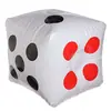 Producción en masa de fábrica inflable 13*13cm dado de juguete digital juguete de tamiz de letras inflable