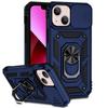 Adequado para iPhone 17Promax Capa de Celular Sergeant com Janela Deslizante Apple 16Pro/15 Anel 14 Capa Protetora Anti-Queda