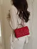 Bolso de Moda Nuevo 2026, Bolso Cruzado Estilo Chanel, Bolso de Hombro Blanco, Gama Alta, Elegante, de Nicho, Bolso Versátil