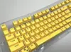 Teclas PBT com Moldagem Colorida Dupla Cor Não Transparente, Compatível com 61, 64, 68, 75, 82, 87, 104