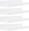 Venta Caliente Estante de Suspensión Acrílico para Baño Colgante de Pared Sin Perforaciones Estantería Cocina Estante de Almacenamiento Ajustable Fábrica