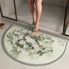 Alfombrilla para el pie del inodoro de pintura al óleo de Van Gogh, alfombra absorbente antideslizante, alfombrilla para el pie del baño, entrada del inodoro, alfombrilla suave de tierra de diatomeas