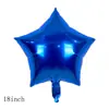 Globo Flotante de Película de Aluminio con Forma de Corazón y Estrella de Cinco Puntas de 18 Pulgadas Decoración para Actividad de Fiesta Festival de Bodas Nochevieja