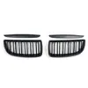 Adequado para BMW Série 3 E90 2005 2006 2007 grade de carro linha de detalhe preta fosca frontal