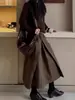 Bolso de Mano tipo Dumpling de Cuero Encerado de Nicho 2026 Nuevo Retro para Viaje y Uso Diario Hombro Cruzado Gran Capacidad Bolso de Cuero Suave para Mujer