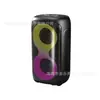 Caja de Fiesta Doble de 4 pulgadas Micrófono Inalámbrico Portátil Altavoz Bluetooth Fiesta Fiesta Fiesta de Karaoke Audio para Fiesta