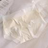 Mascarilla Facial Ropa Interior para Mujer Sin Costuras Antibacterial Entrepierna de Algodón Puro Sexy Talla Grande Ultradelgada Shorts de Encaje de Seda de Hielo para Verano