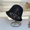 Sombrero de Cuenca Hueca Estilo Coreano Multicolor para Mujer Cómodo Transpirable Cara Pequeña Moderno Sencillo Versátil Plegable de Punto Sombrero de Pescador