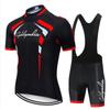 STRAVA superventas transfronterizas ropa de ciclismo traje de manga corta traje con tirantes pantalones traje de montar autopropulsado Versión de equipo venta al por mayor de fábrica