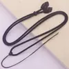 Novos acessórios de pingente DIY para casal, fecho de segurança, corda para colar, acessórios de moda, combinação de cores, colar de Bodhi trançado à mão