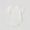 Enterizo CPC Transfronterizo Unisex para Bebé 2026 Mameluco de Manga Corta para Recién Nacido Ropa de Bebé Clase A Estilo Verano Delgado