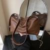 Bolso Retro de Gran Capacidad Transfronterizo para Mujer 2026 Otoño e Invierno Nuevo Estilo Bolso de Hombro Moderno Sencillo para Viajes Diarios Bolso Cruzado Tipo Almohada