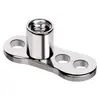 Base de Implante de Titanio F136 Perforación Corporal Transfronteriza Implante Subcutáneo Implante Óseo de Titanio Joyería y Accesorios para Clavo de Clavícula Venta al por Mayor