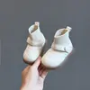 Novas Botas Meia Retrô para Meninas Outono/Inverno 2025 Botas para Bebê Menina Sapatos de Princesa para Crianças Sapatos para Crianças Pequenas Botas Curtas