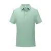Camisa Polo de Color Puro Premium con Tecnología Ice Oxygen, Ropa de Trabajo Unisex para Verano Corporativo con Impresión Personalizada