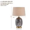 Luminária de Mesa Simples Nórdica para Quarto Luminária de Mesa Americana para Sala de Estar Luminária de Mesa Estilo Chinês Novo para Estudo Luminária de Leitura LED com Proteção para os Olhos